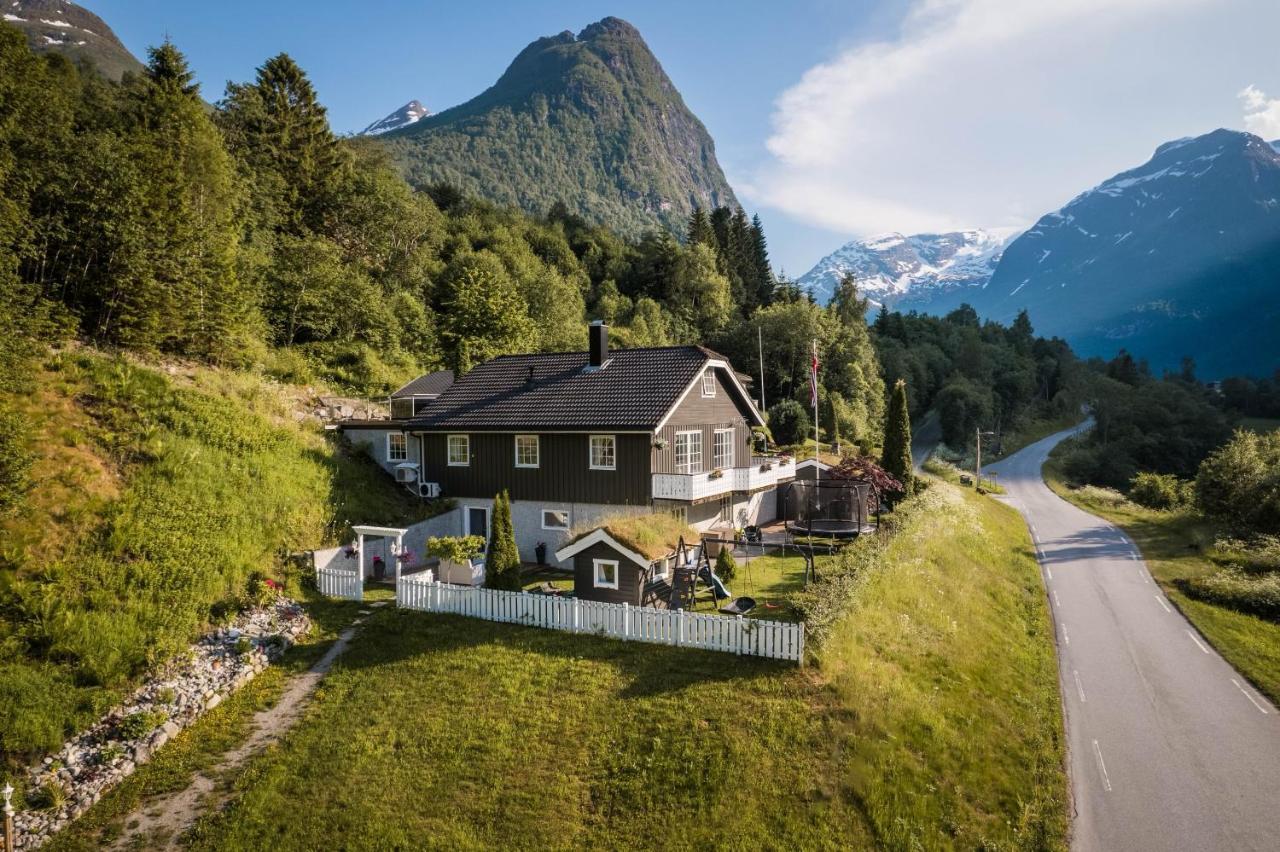 Apartament Sunde Panorama Olden Zewnętrze zdjęcie